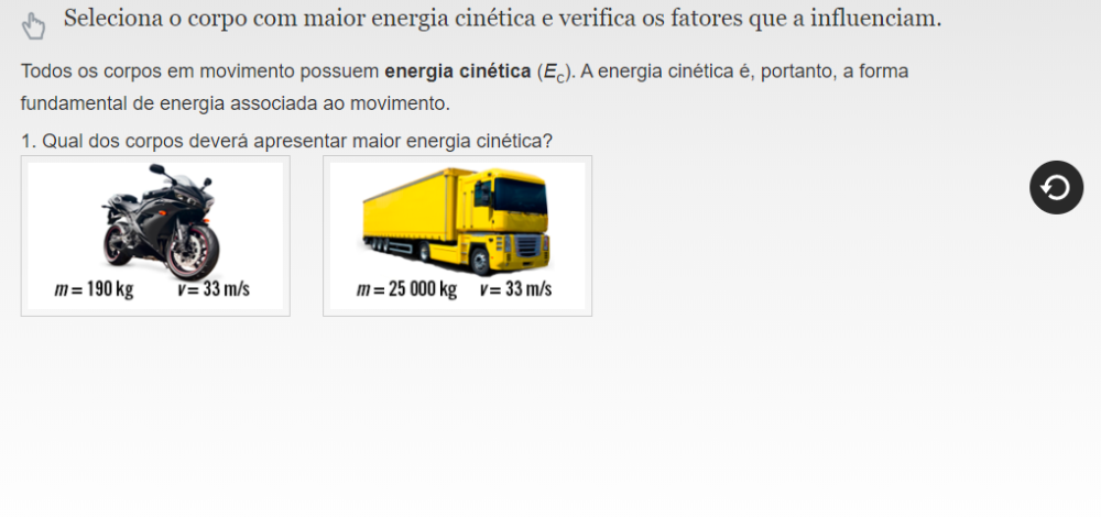 Energia cinética e energia potencial