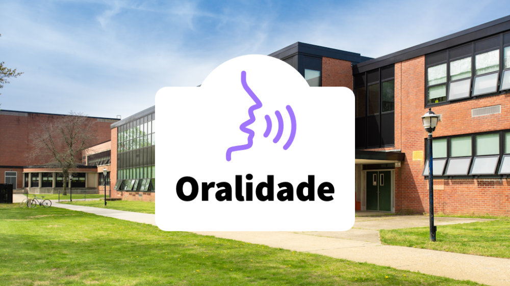 Treino de oralidade – Espaços da escola