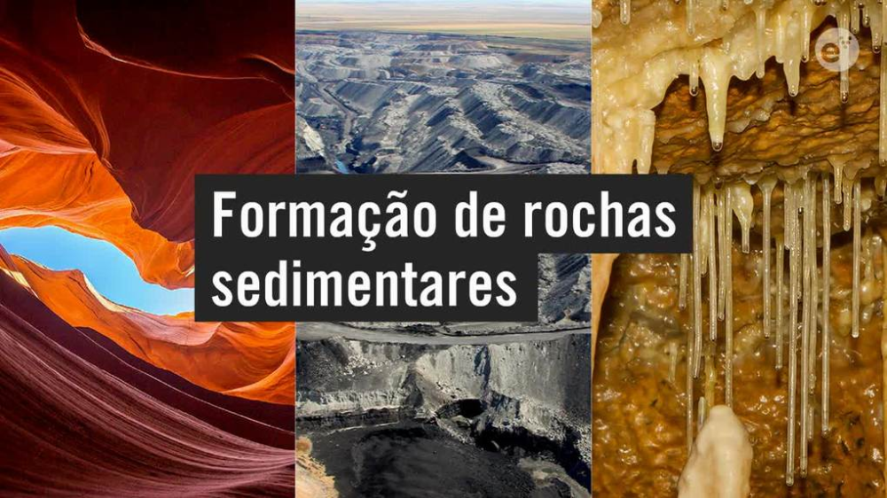 Formação e tipos de rochas sedimentares